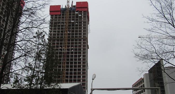ЖК Небо (Мичуринский проспект, 56), корпус 3, вид с восточной стороны, фото - 1 Квартирный контроль