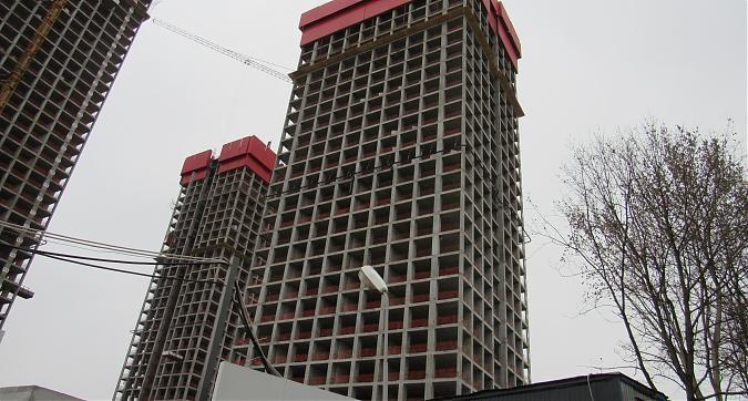 ЖК Небо (Мичуринский проспект, 56), корпуса 2, 3, 1, вид с южной стороны, фото - 2 Квартирный контроль