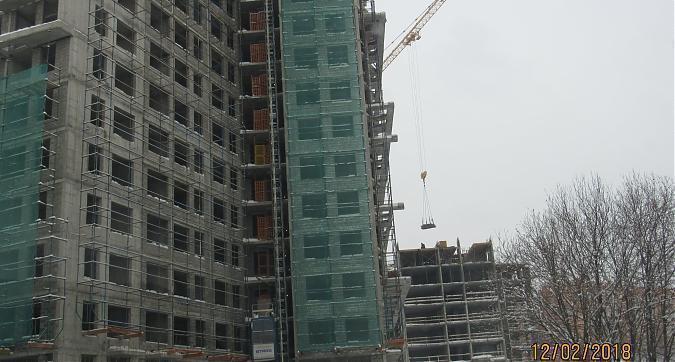 ЖК Новая звезда, корпус 5, монолитные работы - вид с улицы Бачуринская, фото 5 Квартирный контроль