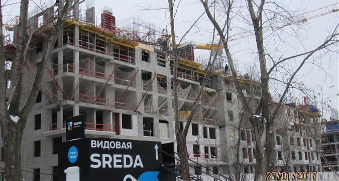 Вид с Рязанского проспекта на жилой комплекс SREDA (СРЕДА) Квартирный контроль