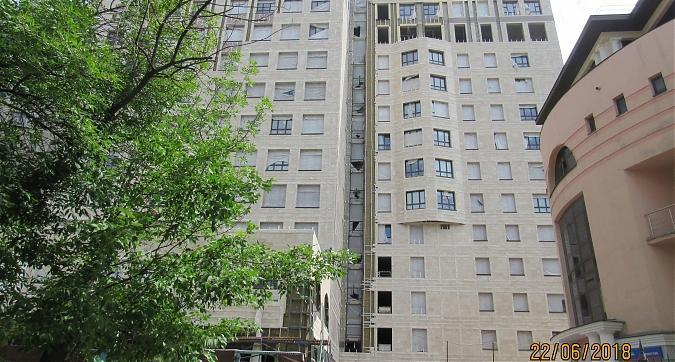 ЖК Резиденции Замоскворечье, фасадные работы - вид с Большого Строченовского переулка, фото 1 Квартирный контроль