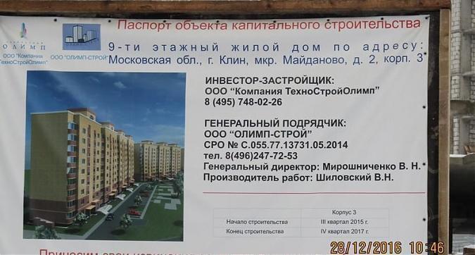 ЖК Майданово-парк - паспорт объекта Квартирный контроль