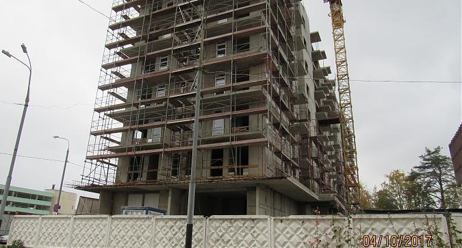 ЖК Янтарь-Apartments (Комплекс апартаментов Янтарь-Apartments) - вид с Левобережной улицы, фото 6 Квартирный контроль