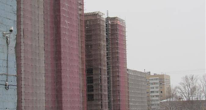 ЖК RedSide (РедСайд) - вид на 1-й, 5-й и 8-й корпуса с улицы Сергея Макеева Квартирный контроль