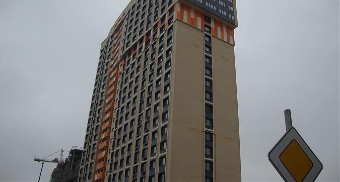 ЖК на Ленинском проспекте, корпус 5, отделочные работы, вид с Ленинского проспекта, фото -2 Квартирный контроль