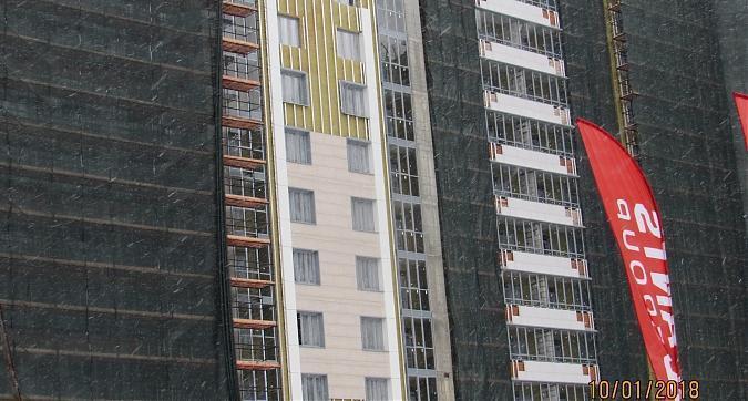 ЖК Прайм тайм - фасадные работы, вид с улицы Викторенко, фото 3 Квартирный контроль