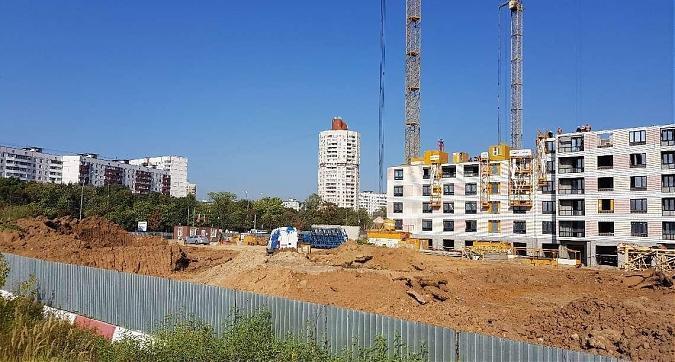 ЖК Орехово-Борисово - корпус 1 и площадка для будущего паркинга Квартирный контроль