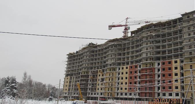 ЖК Томилино 2018, корпус 11 - монолитные работы, вид со стороны Новорязанского шоссе, фото 3 Квартирный контроль