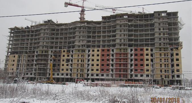 ЖК Томилино 2018, корпус 11 - монолитные работы, вид со стороны Новорязанского шоссе, фото 6 Квартирный контроль