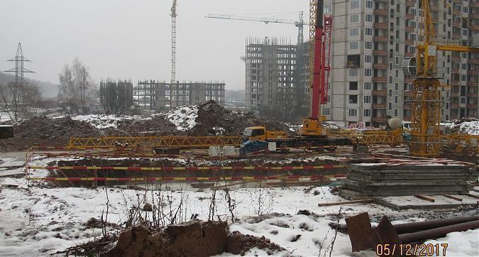 ЖК Москва А101, 21-й корпус, котлованные работы - вид с улицы Липовый Парк, фото 3 Квартирный контроль