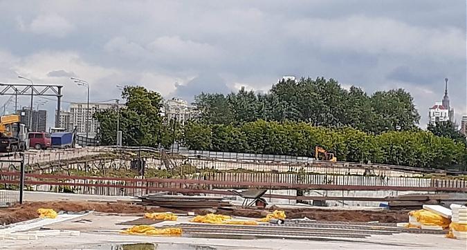 ЖК Вестердам, строительная площадка, вид с Аминьевского шоссе, фото - 1 Квартирный контроль