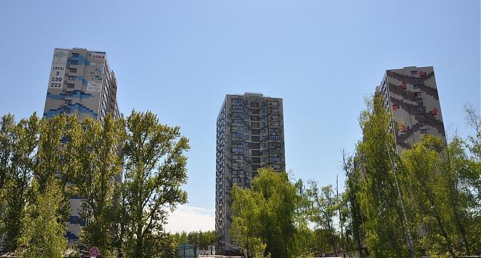 ЖК Белые росы, 4-й, 5-й и 2-й корпус, вид с Новорязанского шоссе, фото 2 Квартирный контроль