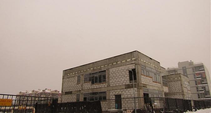 ЖК Ромашково - вид на строящийся детский сад  южной стороны Квартирный контроль