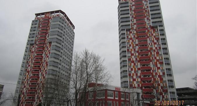 ЖК RED HILLS - вид на жилой комплекс со стороны улицы Жуковского Квартирный контроль
