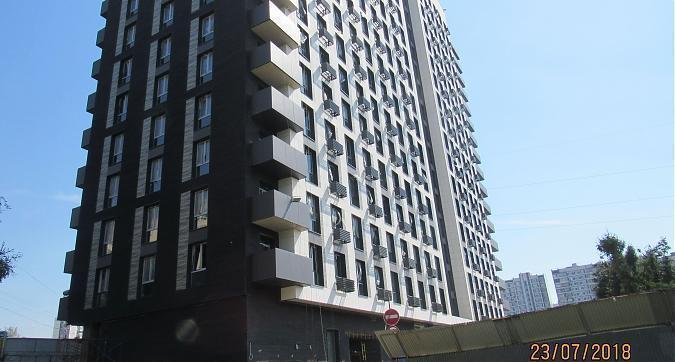 ЖК Дом 128 на Профсоюзной - фасадные работы, вид с Профсоюзной улицы, фото 5 Квартирный контроль
