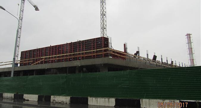 ЖК Парк Легенд - вид на 4-й корпус с Проектируемого проезда №7020 Квартирный контроль