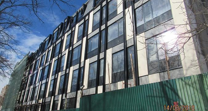 ЖК Вивальди (Комплекс апартаментов VIVALDI), фасадные работы - вид с Новочеремушкинской улицы, фото 2 Квартирный контроль