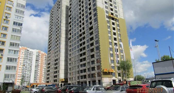 ЖК Новокуркино - вид на корпуса 1 и 2 со стороны улицы Родионова Квартирный контроль