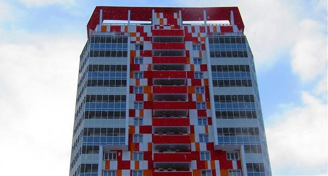 ЖК RED HILLS - корпус 2 - вид со стороны улицы Жуковского Квартирный контроль