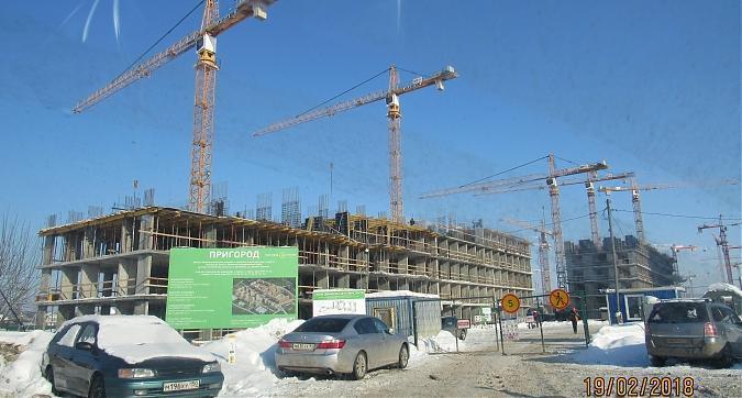 ЖК Пригород лесное, 2-й этап строительства - монолитные работы, вид с восточной стороны, фото 1 Квартирный контроль