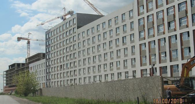 ЖК Первый Квартал, г. Видное (ЖК Брусника), 1-й корпус - вид с восточной стороны, фото 3 Квартирный контроль
