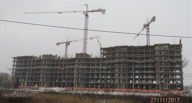 ЖК Томилино 2018, корпус 11 - монолитные работы, вид со стороны Новорязанского шоссе, фото 4 Квартирный контроль