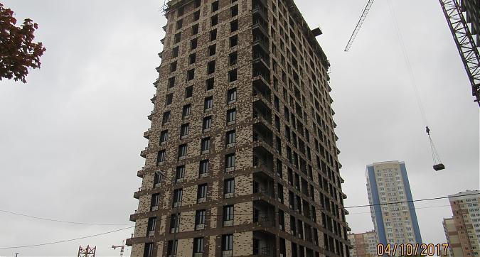 ЖК Смольная, 44 (Комплекс апартаментов Смольная, 44), 1-й корпус - фасадные работы, вид со Смольной улицы, фото 3 Квартирный контроль