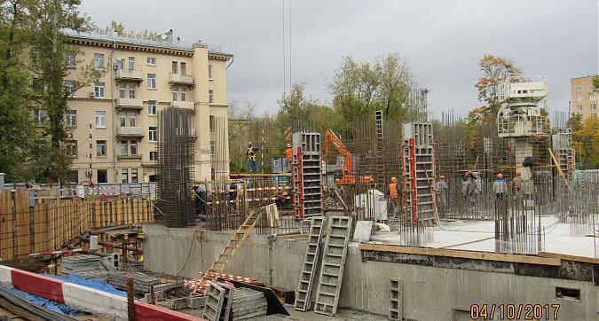 ЖК Фестиваль Парк, корпус 28  - монолитные работы, вид с Ленинградского шоссе, фото 2 Квартирный контроль
