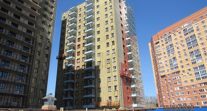 ЖК Солнечный (г.Жуковский), фасадные работы - вид с Солнечной улицы, фото 7 Квартирный контроль