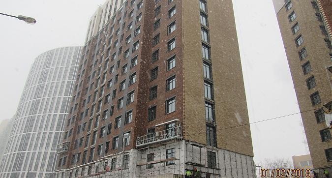 ЖК Only (Квартал ОНЛИ), фасадные работы - вид на 1-й корпус с Заречной улицы, фото 2 Квартирный контроль