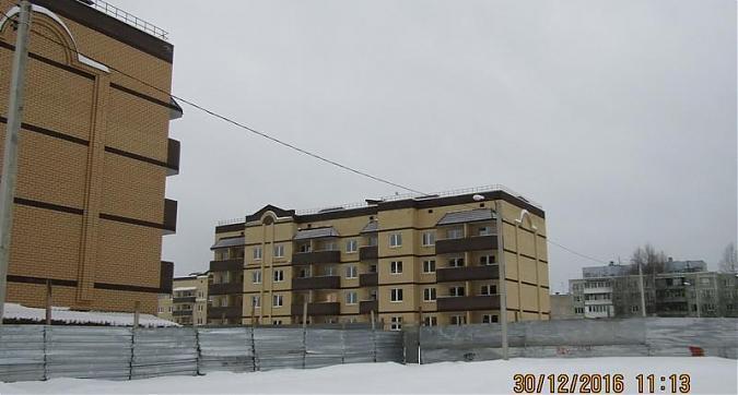 ЖК Дружный - вид на строящийся корпус со стороны улицы Любвино Квартирный контроль