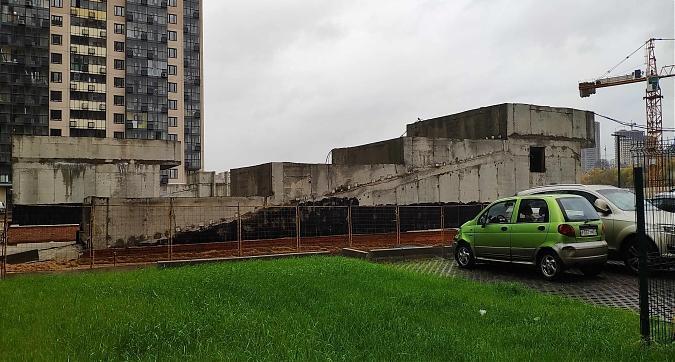 ЖК Мир Митино, строительство подземного паркинга, вид с Муравской ул., фото 8 Квартирный контроль
