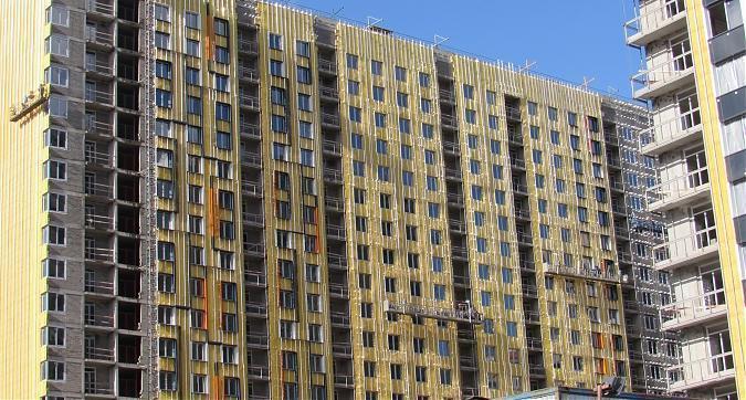 ЖК Летний сад, корпуса 3А, фасадные работы, вид с ул. 800-летия Москвы, фото - 7 Квартирный контроль