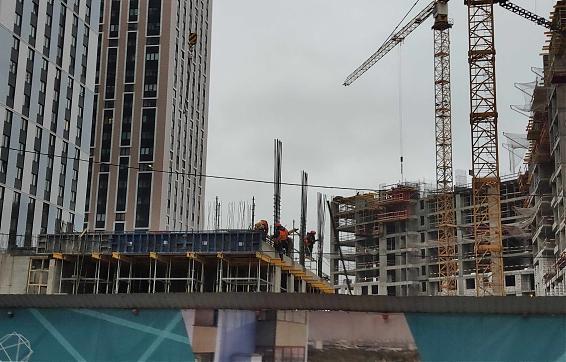 ЖК Талисман на Водном, вид на строительство с Авангардной ул., фото 4 Квартирный контроль