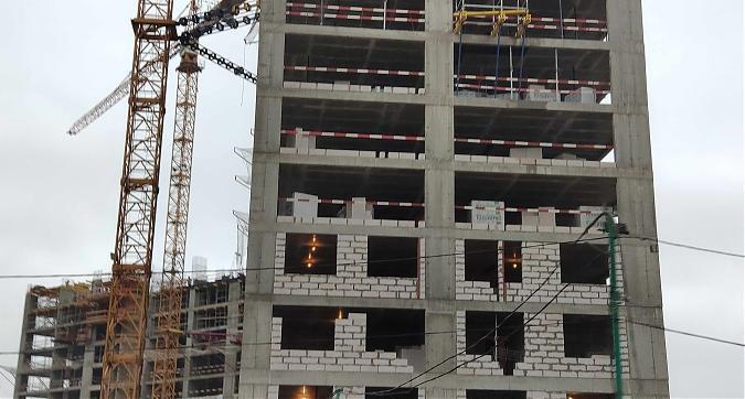 ЖК Талисман на Водном, вид на строительство с Авангардной ул., фото 5 Квартирный контроль