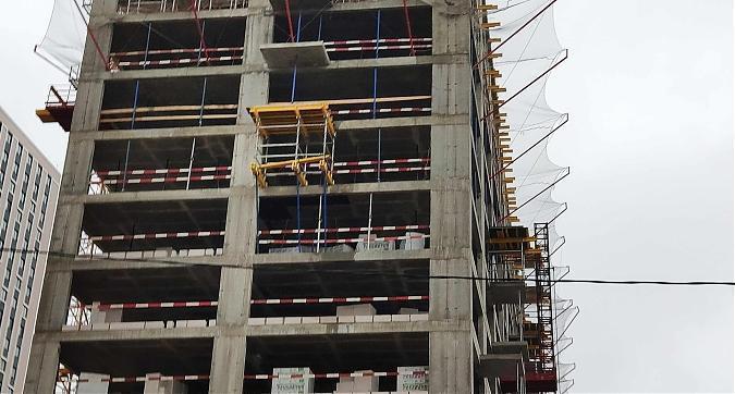 ЖК Талисман на Водном, вид на строительство с Авангардной ул., фото 6 Квартирный контроль