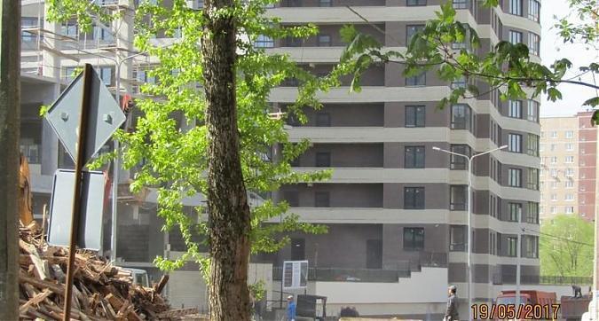 ЖК Парковые аллеи - вид на строящийся жилой комплекс со стороны улицы Народного ополчения Квартирный контроль