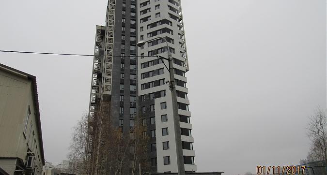 ЖК Букинист - вид на комплекс со стороны улицы Бутлерова, фото 3 Квартирный контроль