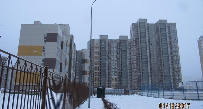 ЖК Новокосино 2, 13-й корпус, фасадные работы - вид с Юбилейного проспекта, фото 1 Квартирный контроль