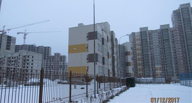 ЖК Новокосино 2, 13-й корпус, фасадные работы - вид с Юбилейного проспекта, фото 3 Квартирный контроль