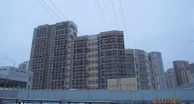 ЖК Новокосино 2, 13-й корпус, фасадные работы - вид с Носовихинского шоссе Квартирный контроль