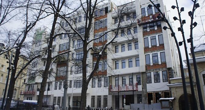 Комплекс Апартаментов Резиденция на Покровском бульваре, вид с Покровского бульв., фото 1 Квартирный контроль
