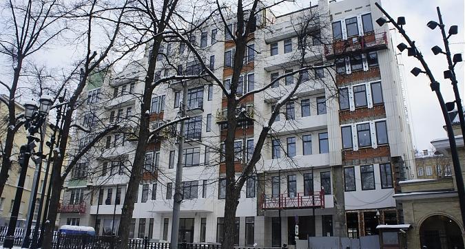 Комплекс Апартаментов Резиденция на Покровском бульваре, вид с Покровского бульв., фото 3 Квартирный контроль