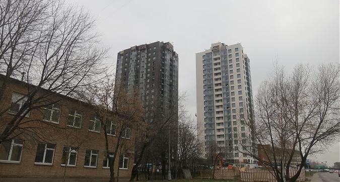 ЖК Барбарис (Комплекс апартаментов "Барбарис"), вид с Бибиревской улицы, фото 1 Квартирный контроль