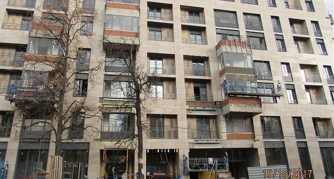 ЖК Гришина,16 (Level Кутузовский), корпус Б - фасадные работы, вид с улицы Гришина, фото 3 Квартирный контроль