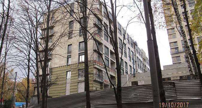 ЖК Гришина,16 (Level Кутузовский), корпус Б - фасадные работы, вид с улицы Гришина, фото 6 Квартирный контроль