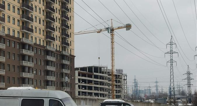 ЖК Котельнические высотки, строительство паркинга, вид с Кузьминской ул., фото 11 Квартирный контроль