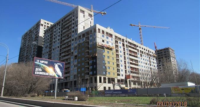 ЖК Петра Алексеева, 12А - монолитные работы, вид с Рябиновой улицы, фото 1 Квартирный контроль