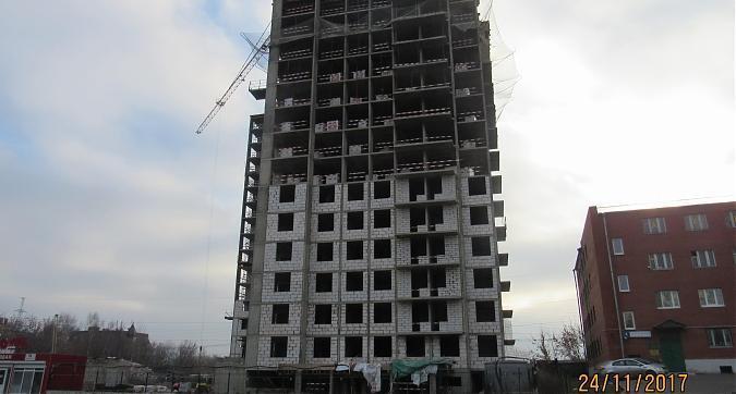 ЖК Барбарис (Комплекс апартаментов Барбарис) - монолитные работы, вид с Бибиревской улицы, фото 2 Квартирный контроль