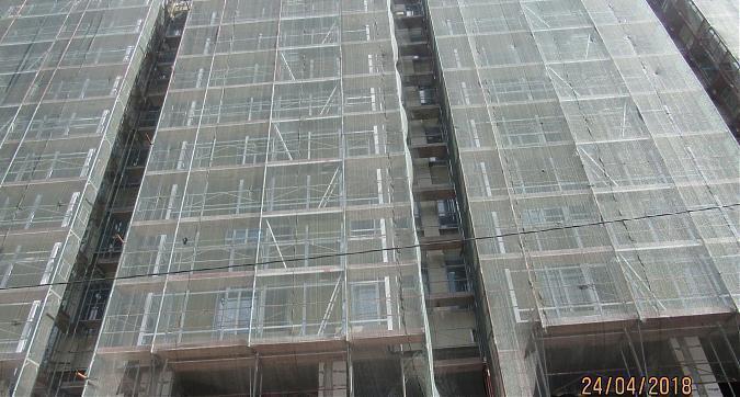 ЖК Янтарь-Apartments (Комплекс апартаментов Янтарь-Apartments), фасадные работы - вид с Левобережной улицы, фото 5 Квартирный контроль
